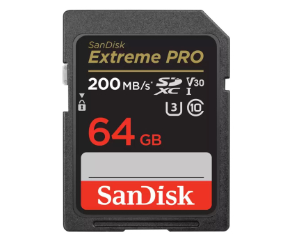 Nośnik pamięci SANDISK SDXC 64GB 200MB/s SDSDXXU-064G-GN4IN